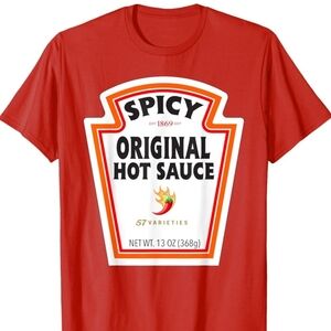 Spicy Red Graphic T-Shirt